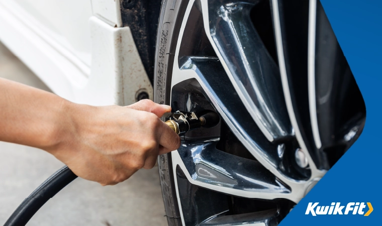 tyre pressure check at home